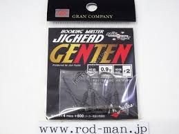 VARIVAS Nogales Hooking Master Jig Head Genten [Stealth Gray] 0.9g #1 (4pcs)