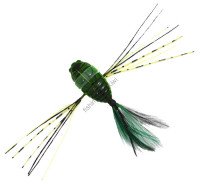 GEECRACK Raja Bone 30mm #015 Lime Big Brown Cicada