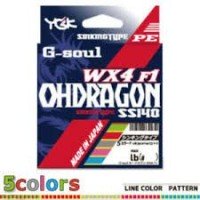 YGK G-Soul Ohdragon WX4 F1 SS140 [Multicolor] 200m #0.4 (7.5lb)