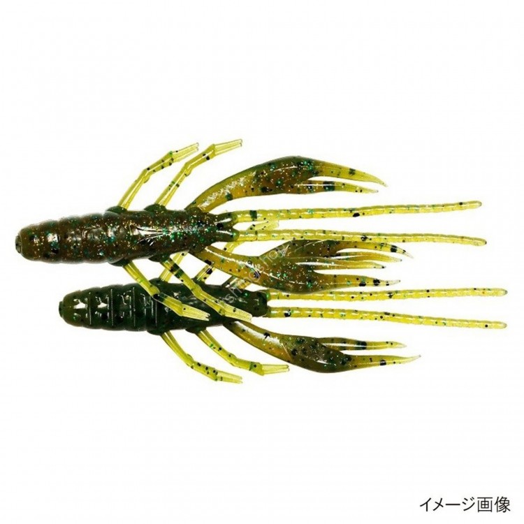 JACKALL Waver Shrimp 2.8" Rockfish Salt Version UV Turtle Jako