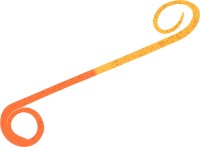 DAIWA Kohga Silicone Necktie Twin Curly R #Mikan Lame+Nakai Orange