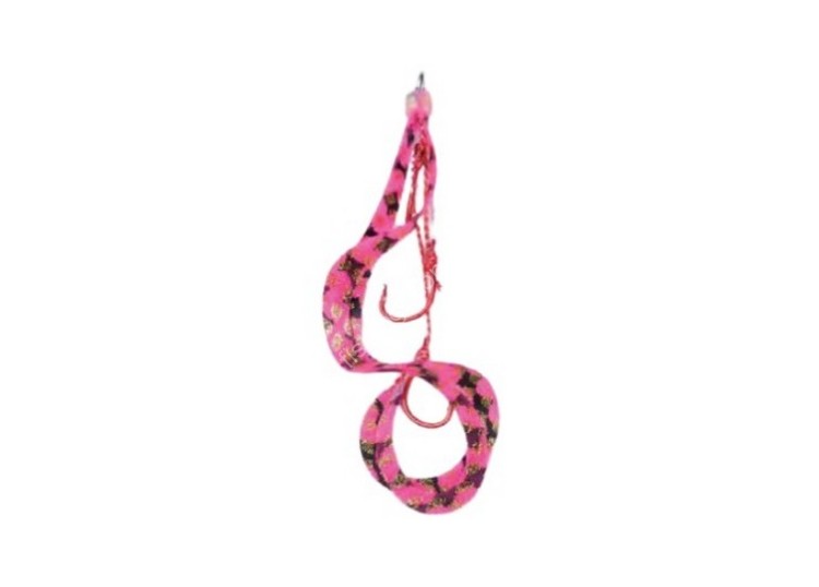 START Replacement Unit Triple Hook Short Curly S #63 粉红斑马 (2个)