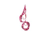 START Replacement Unit Triple Hook Short Curly S #63 Pink Zebra (2 pcs)