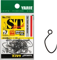 YARIE ST Hook Vertical Eye Nanotef Flat #7 (33pcs)