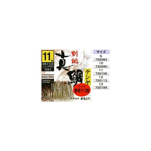 MARUFUJI Red Snapper Tenya Special Hook Z-039 #9