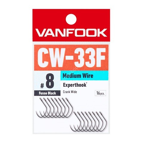 VANFOOK CW-33F Expert Hook Crank Wide #10