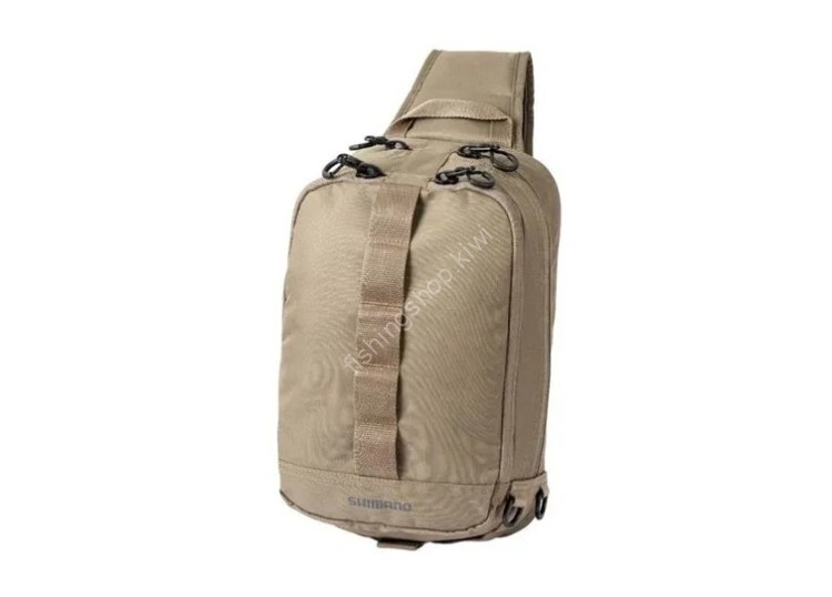 SHIMANO Sling Shoulder Bag BS-025T M #Sand Beige SHIMANO Sling Shoulder Bag BS-025T M #Sand Beige