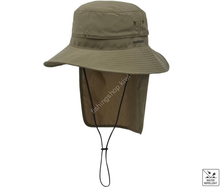 SHIMANO CA-064V Synthetic Shade Hat (Khaki) M