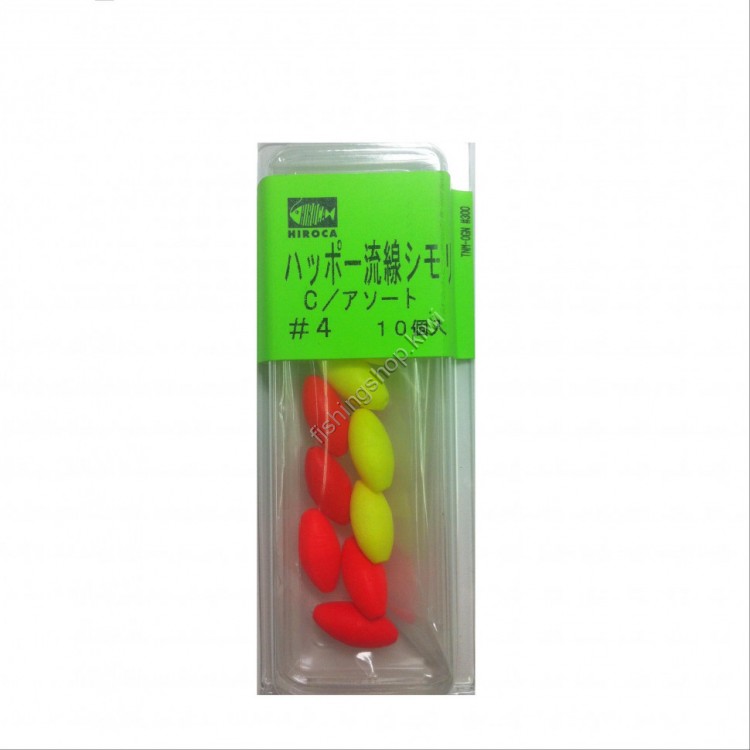 HIROCA CORPORATION Foam Streamlined Type Shimori [Color Assorted] #4