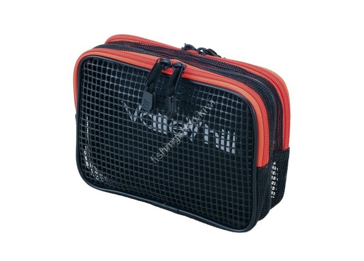 VALLEY HILL Mesh Pouch M #Fluorescent Orange