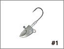 XESTA Hyper Head Touch Down 7g #1 (3pcs)