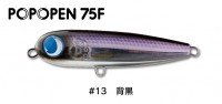 JUMPRIZE Popopen 75F #13 Black Back