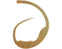 START Silicone Necktie Magic Curly #15 Green Lame Scale