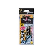 GAMAKATSU Entou Kago Sabiki 3 Piece Rig [Gold] 6-1.5 (2pcs)