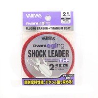 VARIVAS Abani Bait Eging Shock Leader Ti Fluoro [Natural] 30m #2 (8lb)