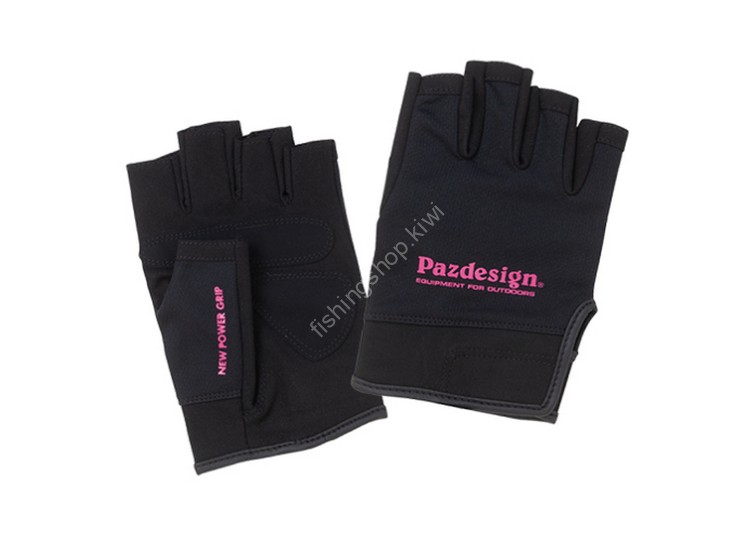 PAZDESIGN 5 Fingerless Dry Gloves II PGV-038 XL #Black/Pink