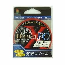 GOSEN X Leader FC [Natural] 20m #10 (42lb)