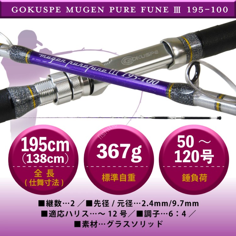 PURETEC 3rd Generation Mugen Pure Fune Purple Edition 195-100