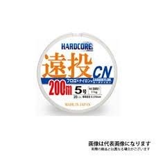 DUEL Hardcore Long Throw CN [Yellow] 200m #5 (20lb)