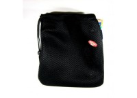 HIYOSHIYA Air Mesh Pouch No.778 2 Rooms M #Black