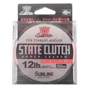 SUNLINE Saltymate State Clutch Shock Leader [Clear] 50m #3 (12lb)