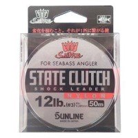 SUNLINE Saltymate State Clutch Shock Leader [Clear] 50m #3 (12lb)