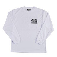 ABU GARCIA × Lunker Killer Dry Long Sleeve Logo T-Shirt [White] L