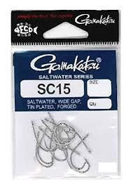 GAMAKATSU SC15 [Silver] #4 (12pcs)
