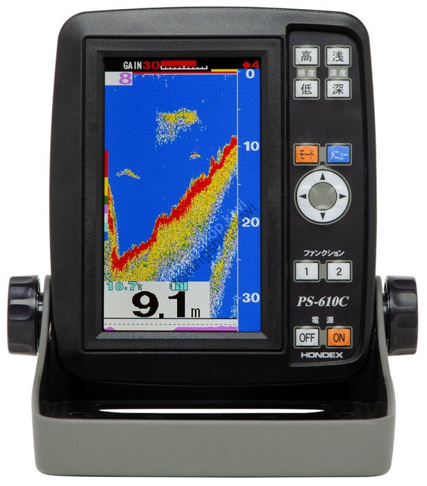 HONDEX PS-610C-DSK 5 5inch Wide Color Portable Fish Finder Power Cord/Frame Set
