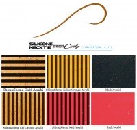 KAIYU Kaijin Silicone Necktie Straight Curly #ShimaShima Gold Awabi