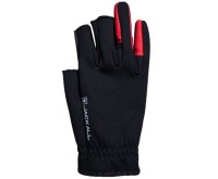 JACKALL Versatile Gloves Three Fingers L #Red