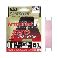 DUEL Armored F+ Pro Horse Mackerel/Rockfish [Light Pink] 150m #0.1 (3lb)