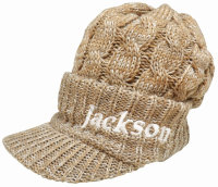 JACKSON KNIT CAP BEIGE / IVORY